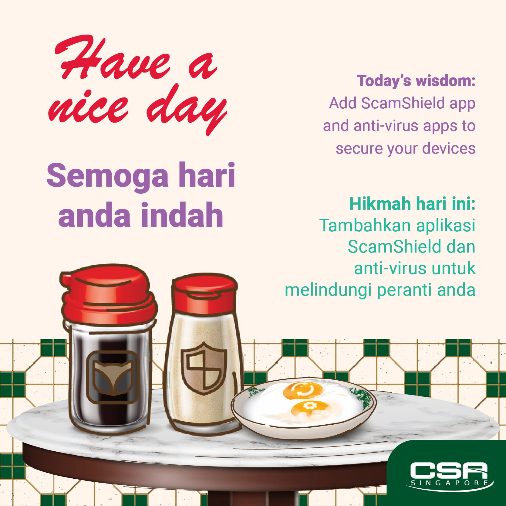 Cyber Tip 4 - Malay version